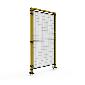 Porte de clôture murale, à faible teneur en carbone, en fil d'acier, porte pivotante, 800x2000mm - Product Image 3