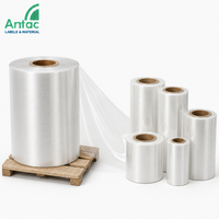 Film en rouleau jumbo personnalisé en PP, BOPP, PE, PET pour étiquettes, matériau brut pour étiquettes adhésives en rouleau jumbo