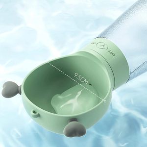 Gobelet à eau pour animaux de compagnie de haute qualité, moderne et arrondi, en matériau HIPS+PET, avec logo de marque personnalisé pour chiens - Utilisation en voyage et en extérieur - Product Image 6
