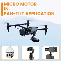 Moteur micro-plat sans balais CE ROHS DC 12V 23mm à rotor externe 700KV avec élément Hall pour équipement de précision