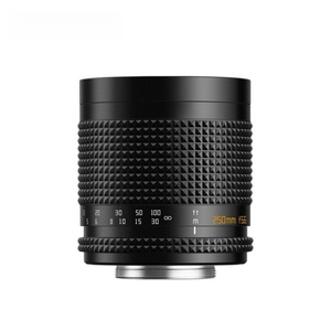 Objectif d'appareil photo professionnel TTArtisan 250 mm F5.6 pour monture F plein format en métal, effet bokeh professionnel 'Dream Donut' et lentille à 6 grilles de haute qualité - Product Image 1