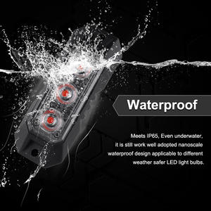 Nuevas Luces Estroboscópicas LED-03K Rojas de <span class=keywords><strong>3</strong></span> LED para Camión/Auto/Vehículo, Mini Faro de Rejilla, <span class=keywords><strong>Baliza</strong></span> de Emergencia - Product Image 3