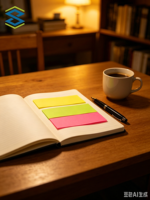 Blocs-notes autocollants, 120 feuilles, écriture fluide, polyvalents, réutilisables, rappels autocollants, trois couleurs, pour le bureau et la maison