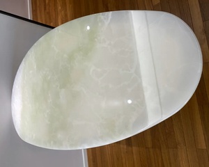 <span class=keywords><strong>Table</strong></span> en onyx vert naturel pour <span class=keywords><strong>application</strong></span> intérieure, <span class=keywords><strong>table</strong></span> à manger, <span class=keywords><strong>table</strong></span> en marbre onyx vert du Pakistan, plan de travail - Product Image 5