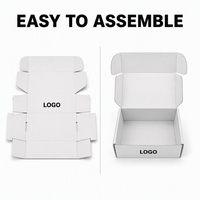 Boîte d'expédition en carton ondulé personnalisée, boîte d'emballage pliable en papier kraft pour le commerce électronique, la vente au détail et les cadeaux par abonnement