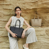 Sac à bandoulière grande capacité Acacia 13-15 pouces, sac à main de luxe en cuir PU automne-hiver 2026, sac fourre-tout tendance à porter sous le bras pour femme