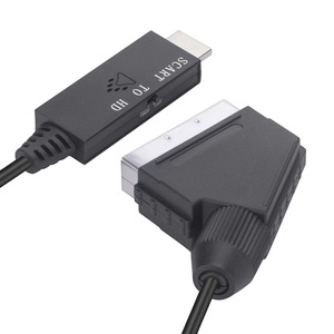 Cantell Scart Nam để HD nam đa phương tiện Adapter Video kết nối cáp - Product Image 3