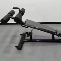 Banc de musculation réglable en métal unisexe pour la gym, banc d'entraînement inclinable pour abdominaux