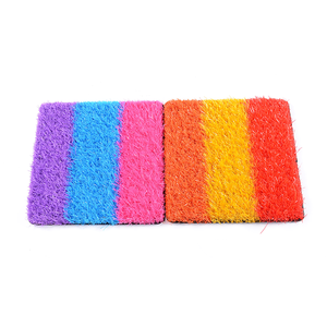 Gazon artificiel coloré et esthétique pour aménagement paysager et jardin - Product Image 1
