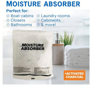 Sac déshumidificateur personnalisé OEM/ODM 450G, recharge de granulés/pastilles/écailles de chlorure de calcium CaCl2, parfumé, certifié REACH, haute pureté - Product Image 3