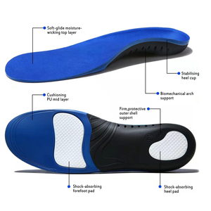 Plantillas para Fascitis Plantar con Soporte <span class=keywords><strong>de</strong></span> Arco Alto, Ortesis <span class=keywords><strong>de</strong></span> Espuma <span class=keywords><strong>de</strong></span> Poliuretano para Hombres y Mujeres, para Pies Planos y <span class=keywords><strong>Dolor</strong></span> <span class=keywords><strong>de</strong></span> Arco, Ideales para <span class=keywords><strong>Correr</strong></span> - Product Image 1