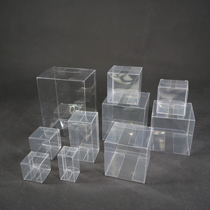 Klare Kunststoffverpackungsboxen mit Geringer Mindestbestellmenge, Hochtransparente <span class=keywords><strong>PET</strong></span>-RPET-Kunststoffbox für den Einzelhandel - Product Image 2