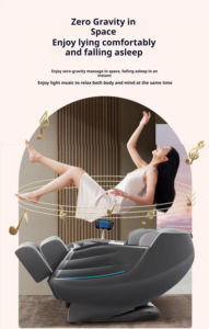 Fauteuil de massage VCT L108 avec commande vocale intelligente, détection automatique de la silhouette, fonction de rouleau pour les pieds - Product Image 6