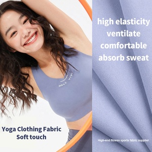Tissu écologique extensible dans les quatre sens, antibactérien, à séchage rapide, 80% nylon, 20% élasthanne, pour vêtements de danse et de yoga pour garçons et filles - Product Image 5