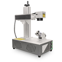 Marqueur laser à fibre de bureau 30W certifié CE, machine de gravure sur métal à source MAX, prise en charge 3D DWG/DXF/AI/feeltek