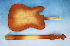 <span class=keywords><strong>Guitare</strong></span> Jazz Hollow Style Violon <span class=keywords><strong>Fender</strong></span> TELECASTER Semi-fini Artisanale Yunzhi Archtop en Érable Massif et Table en Épicéa Sculptée sur Mesure - Product Image 5