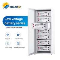 Batterie de stockage intérieure 2,56 kWh 5,12 kWh 10,24 kWh 14,336 kWh, pack lithium pour montage mural ou en armoire, pour maison, magasin, clinique, bureau