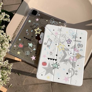 เคสไอแพดลายการ์ตูนน่ารักโน้ตสตาร์ เคที แคท วาย-โฟลด์สำหรับไอแพด มินิ 6 เจนเนอเรชั่น 10 โปร 11 นิ้วแท็บเล็ตแอปเปิล - Product Image 3