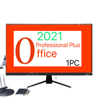 Licence téléphonique authentique Office 2021 Professional Plus 1/1 PC, compatible version Internet, en stock