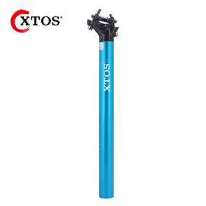Tija de sillín de aleación de aluminio para bicicleta de montaña XTOS, sillín Shimano de absorción de impactos - Product Image 2