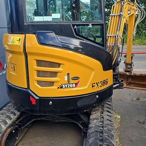 Miniexcavadora Sany de 2 toneladas, excavadora de cadenas SY26U, excavadora SY26U 90% nueva para trabajos en espacios reducidos - Product Image 3