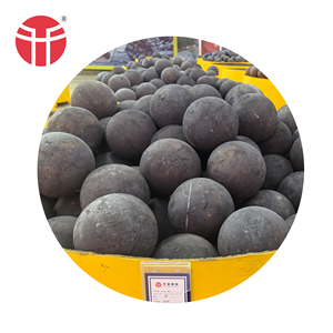 כדורי פלדה איכותיים, מגולגלים חם, מחושלים, לטחינה, למכירה, עבור כריית זהב, נחושת, אורניום, מינרלים, טחנת עפרות. - Product Image 3