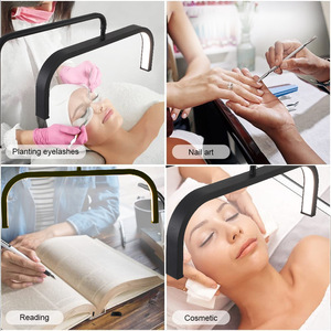 Half <strong>Moon</strong> Shade Eyelash <strong>Lamp</strong> Cross-Border Dimming Light Beauty Tattoo LED Nail <strong>Lamp</strong> Remote Control Dimmable High CRI 90+ Iron - Product Image 3