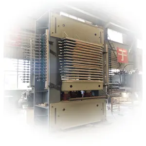 Hanvy-máquina de prensado en frío de madera contrachapada, prensa en caliente, 1700mm, 5 pies