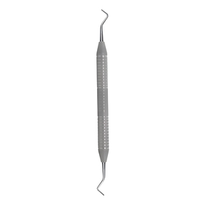 Instrument dentaire manuel en acier inoxydable avec poignée moletée, instrument chirurgical de classe I, couleur argent - Product Image 4