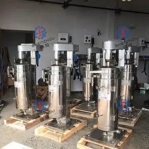 Centrifugeuse tubulaire industrielle pour la clarification de l'huile de soja / de l'huile de <span class=keywords><strong>poisson</strong></span> / des huiles essentielles - Product Image 5