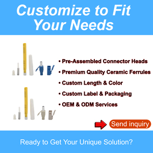 ZIFONIC <span class=keywords><strong>LC</strong></span> 2.0 <span class=keywords><strong>Multimode</strong></span> OM3 <span class=keywords><strong>Simplex</strong></span>, kit konektor serat optik dengan ekor babi untuk kabel Patch FTTH - Product Image 5