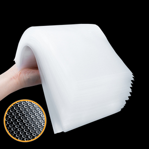 Sacs Sous Vide Alimentaires en Plastique, Scellables à Chaud, Gaufrés Texture Pois Rond, pour Congélation, Conservation au Congélateur et Emballage de Viande - Product Image 1