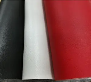 Shenzhen Lychee Pattern High Quality 1.2 Thick Rexine PU Leather By Yard And Meters