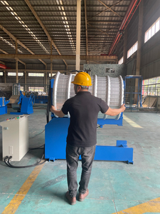 Thủy lực kim loại tấm mái uốn cong cong cuộn tạo thành máy - Product Image 6