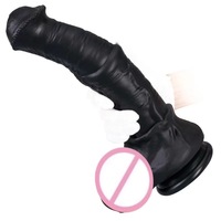 Dildo réaliste XXL en silicone en forme de pénis de cheval avec ventouse, jouet sexuel féminin, étanche, grand format, sûr et pour une utilisation fantastique