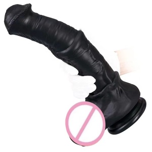 Dildo de Silicona Realista XXL con Forma de Pene de Caballo, con Ventosa, Ejaculador, Juguetes Sexuales para Mujeres, Impermeable, Grande, Seguro, de Fantasía - Product Image 5