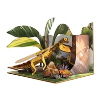 Puzzle 3D en bois Wincent : Diorama d'insecte Mantis, Kit de bricolage, Jouet éducatif STEM, Décoration naturelle pour la maison, Cadeau pour adultes et enfants