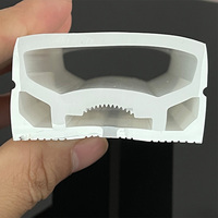 Manchon diffuseur en silicone flexible pour éclairage LED personnalisé, tube en silicone LED de taille codée avec service de découpe