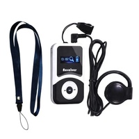 Microphone casque gratuit 30 récepteurs 2 émetteurs talkie-walkie unidirectionnel sans fil système de guide touristique chuchotement pour église de voyage