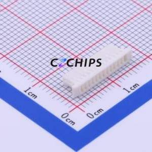 A1002H-13P Housing (Wire-to-Board / Wire-to-Wire) P=1mm Connector ( Jack Structure: 1x13P )( Pitch: 1mm )( Number of Rows: 1 ) - Product Image 2