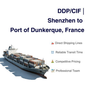 Transitaire maritime professionnel : Chine vers le port de <span class=keywords><strong>Dunkerque</strong></span>, France Expédition LCL DDP/CIF pour marchandises dangereuses et non dangereuses - Product Image 1