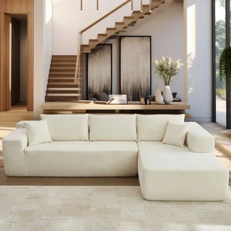 Fabrikdirektverkauf von Haushaltssofas moderne italienische Katzenkratzsofas minimalistischer nordischer Stil wohnzimmer komprimierte Sofas