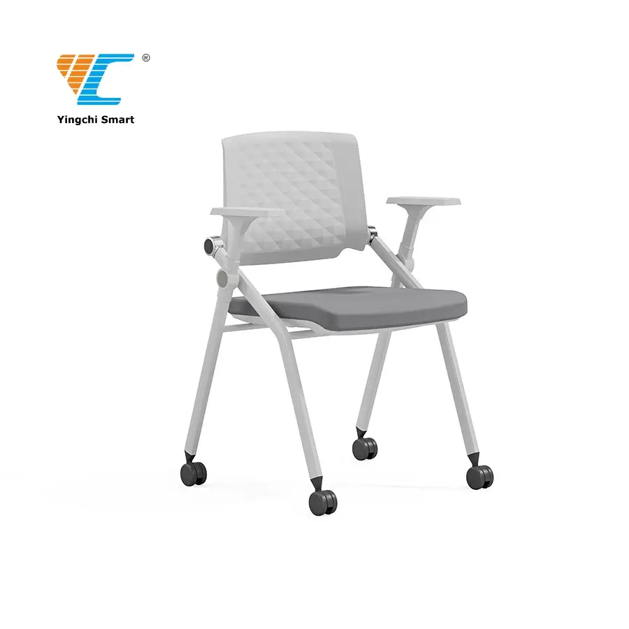 Foshan toptan fabrika fiyat kolej sınıf eğitim sandalye tekerlekler okul tek çalışma koltuğu