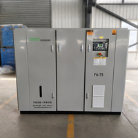 Compresseur d'air rotatif à vis refroidi par air 380V 15 Bar, pompe de compresseur d'air stationnaire 15Kw 900/1200 Cfm 200L, moteur de marque Pufco, roulement 5