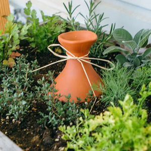 Vente en gros de pots à Olla personnalisés, petit outil de jardinage, pots en argile en forme de boule en <span class=keywords><strong>terre</strong></span> <span class=keywords><strong>cuite</strong></span> avec <span class=keywords><strong>arrosage</strong></span> automatique - Product Image 4