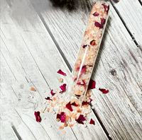 OEM marque privée de luxe fleurs aromatiques guérison relaxant bio Spa cristal corps tremper tube de sel de bain d'Epsom sel de bain parfumé