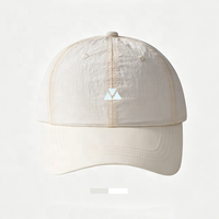Casquettes Gorpcore pour adultes en nylon Ripstop, 6 panneaux, séchage rapide, respirantes, avec logos réfléchissants en silicone 3D personnalisés et lettres sportives