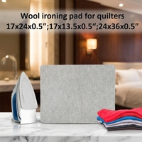 Nouveauté 2024 - Tapis de repassage en laine pliables écologiques pour vêtements, armoire, cuisine et salle de bain - Rangement portable