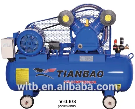 TIANBAO V-0.6/8 पोर्टेबल Hamworthy Hamworthy हवा कंप्रेसर
