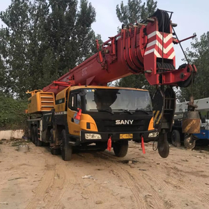 Grue mobile sur camion Sany d'occasion de 90 tonnes, performante et bien entretenue, à vendre à prix abordable - Product Image 1